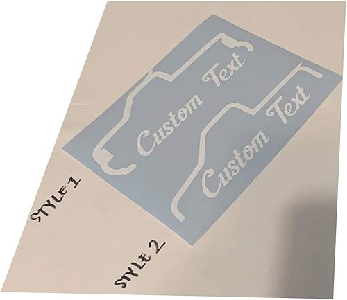 Custom Personalized Text Decal Sticker Window Truck Trokita