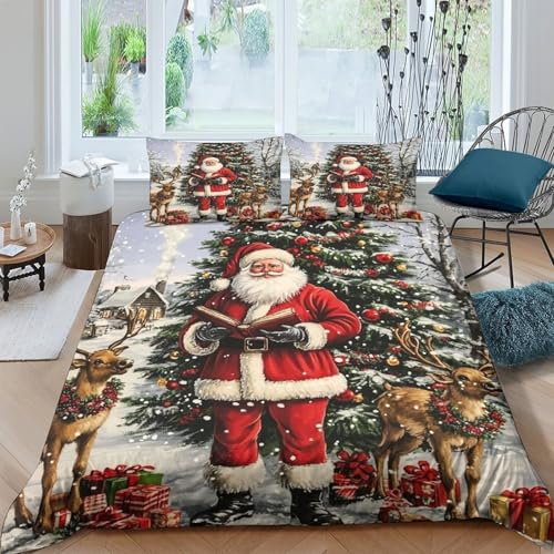 Parure de lit Noël confortable, idée cadeau pour adolescent