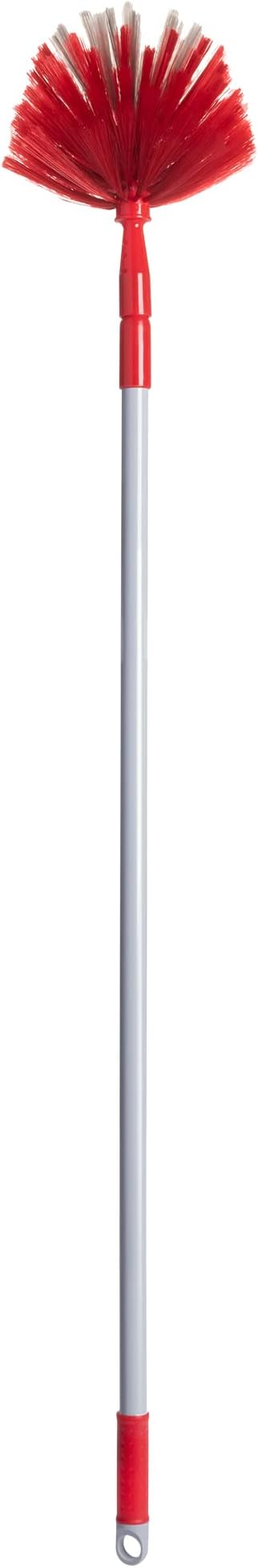 Hardys Cobweb Feather Duster & Crevice Cleaning Brush - Extra Long Reach Handle Extendable to 176cm, Cobweb Brush Duster for Corners and High Ceilings, Outdoor & Indoor Cleaning
