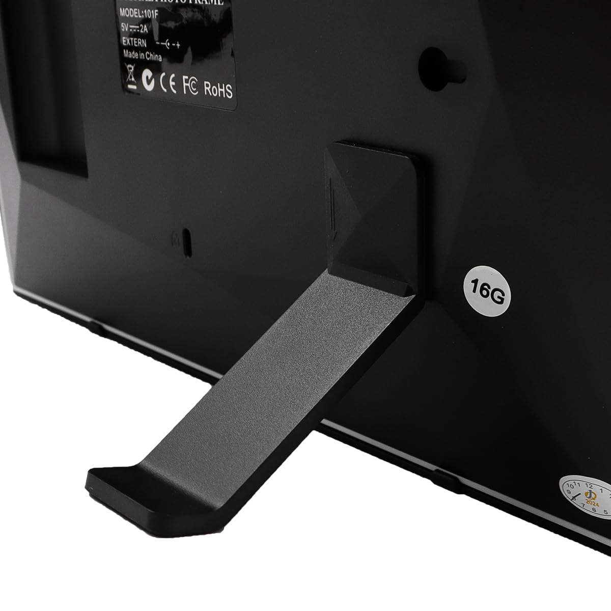Cornice per foto digitale WiFi da 10,1 pollici, memoria da 16 GB, cornice digitale 1280x800 IPS, touchscreen, rotazione automatica, configurazione semplice per condividere foto e video