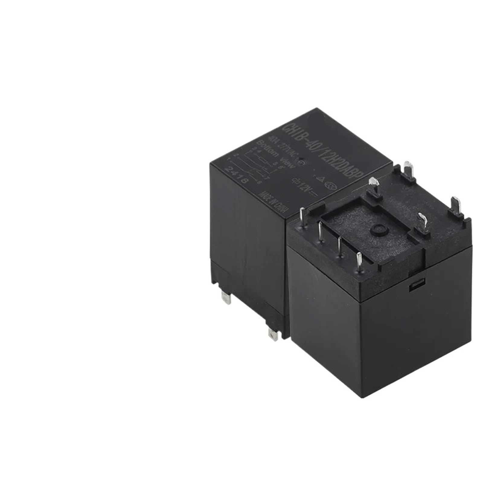Relé CHIB-40/12H2DABP de 8 pines para solucionar sobrecalentamientos en circuitos de 40A 2