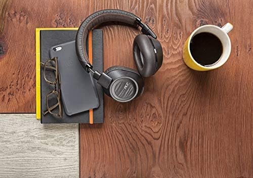 plantronics wireless noise cancelling backbeat headphones black and tan pro 2 renewed