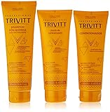 3 Piece Hair Care Kit with Shampoo 280ml, Conditioner 250ml and Leave-In Moisturizing Cream 250ml fo