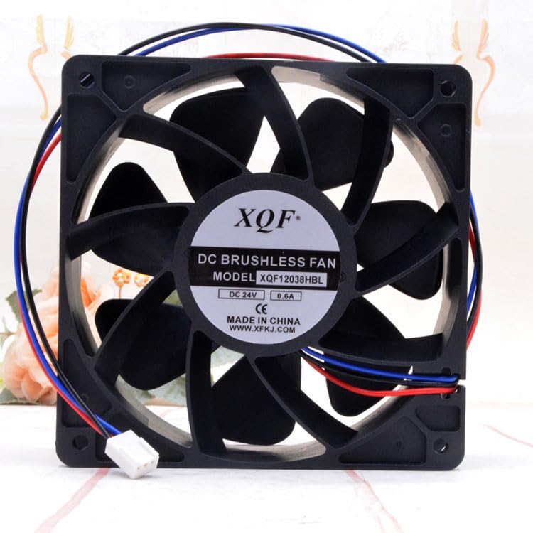 24V 0.6A XQF12038HBL 12038 12cm Chassis Inverter Alarm Cooling Fan