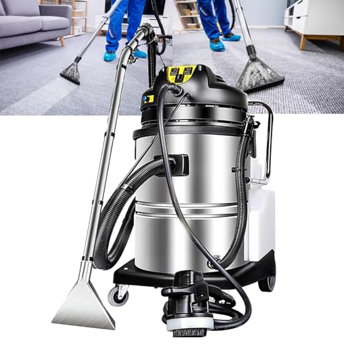 Carpet/Sofas Cleaner Machine,Portable Stainless Steel Deep Cleaning Ex-Tractor,for Household/Commercial