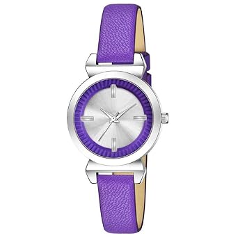DAINTY Girls and Womens Quartz Watch with Analogue Display and Leather Strap - DS-413
