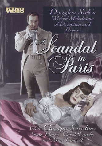 A Scandal in Paris [Import] [DVD]
