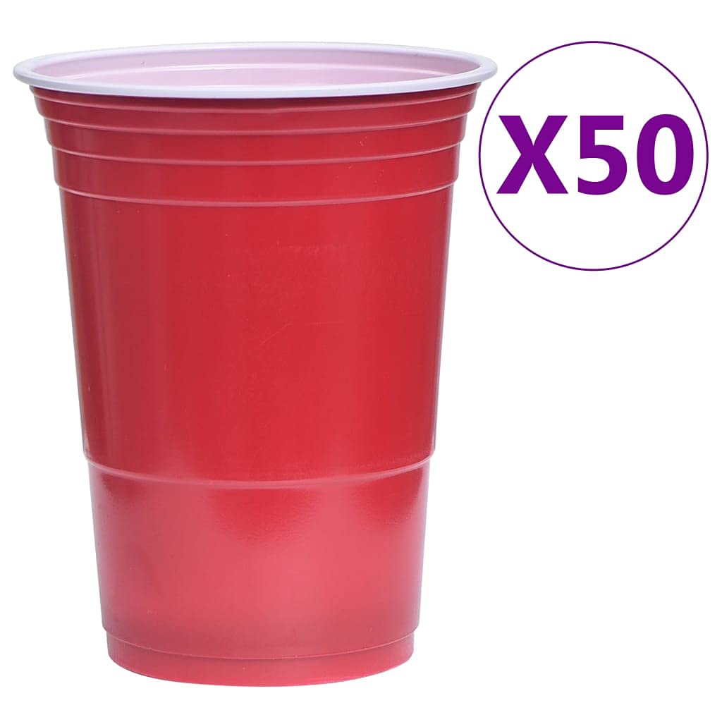 Zestaw do piwa, 0,5 l, tworzywo sztuczne, do gier imprezowych i rozrywkowych, w zestawie kubek, piłki, nadaje się na uroczystości, urodziny, JGA, festiwale, do aktywności na świeżym powietrzu
