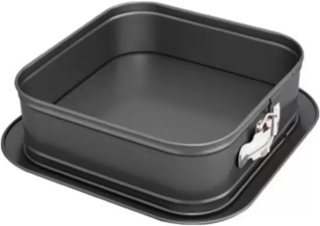 4 styles Cheesecake Baking Pan Metal Square/Rectangular Baking Leak-Proof Baking Pan Easy To Clean Non-Stick Home Baking Mold(Rectangle 35.5cm)