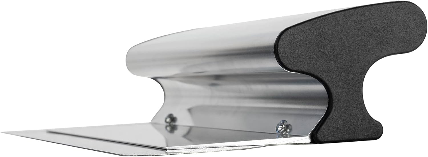Spatola ergonomica per superfici con manico maneggevole, 120 cm, spatola larga a mano, 1,2 kg, spatola per facciate in alluminio, per stuccare pareti e soffitti, utensili per cartongesso in