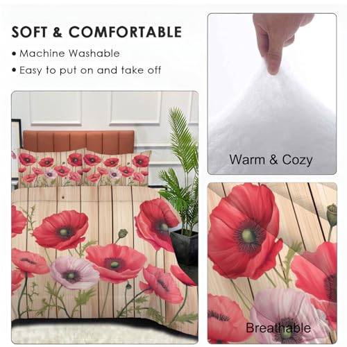 Couette 240x220 cm pour lit 2 personnes sans housse style rustique