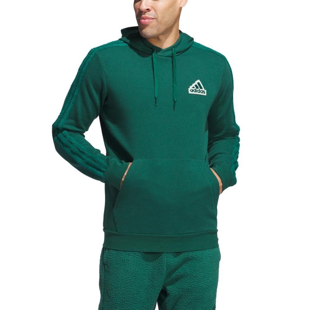 adidas Sweter pullover Mężczyźni Coze 3-stripes Pullover Hoodie