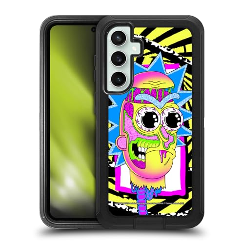Coque antichoc ultra-blindée compatible Samsung Galaxy S23 FE 5G Rick and Morty