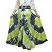 Agan Traders 61 SK Assorted Women's Flowing Bohemian Cotton Long Tie Dye Maxi Skirt