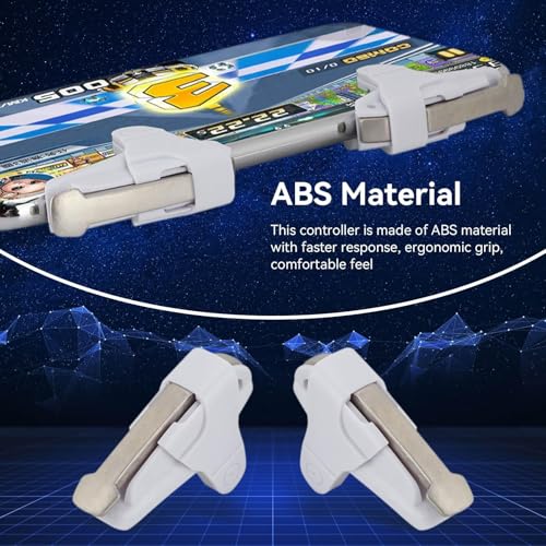 Joystick De Gatillo De Juegos, 2 Piezas Disparadores De Juegos Móviles Controlador Móvil Tecla Auxiliar Botones Auxiliar Para Teléfonos Inteligentes Con Grosor De 6-11 MM Y Pantalla De 4-7 Pulgadas - imagen 5
