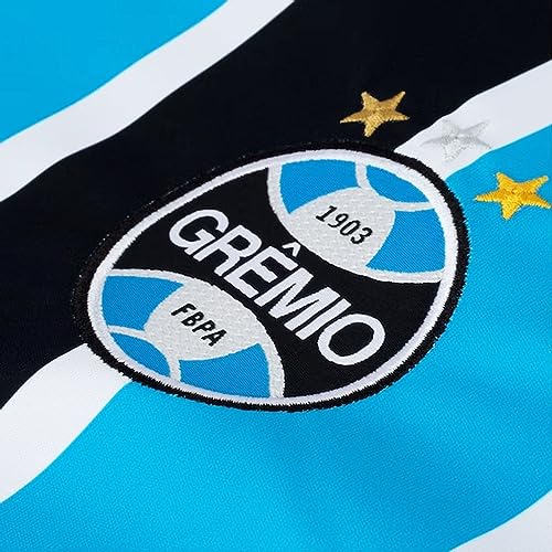Camisa Masculina Grêmio Of. I 2023/24 Umbro Com nº 10 Cor:Azul;Tamanho:G