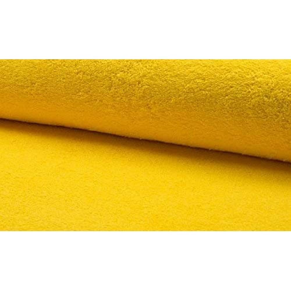 Tissu éponge double face coton bleu CRS Fur Fabrics de qualité supérieure