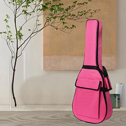 Sac de Guitare Classique Étanche à La Poussière Étui de Rangement Sac à Dos de Voyage Sangle, 41 pouces Rose - Les Beatles, Paul McCartney, John Lennon, RIngo Starr, George Harrison Sac de Guitare Classique Étanche à La Poussière Étui de Rangement Sac à Dos de Voyage Sangle, 41 pouces Rose – Image 7
