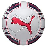 Válvula PAL. Puma Fußball EVO Power 5 Futsal - Balón de fútbol Sala, Color Blanco, Talla 4