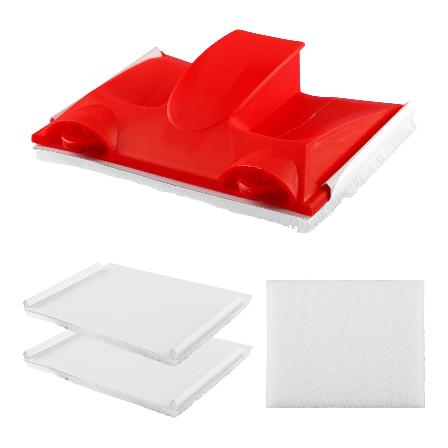 Tabanzhe Paint Edger Tool with 2PCS Replacement Pads – Paint Pad Trimmer for Walls, Ceilings and Corners, Cutting-in Edge Painting Tool for Home DIY Painting