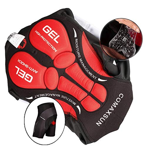 Calzas Cortas para Ciclismo 5D Gel Acolchado Shockproof miniatura 6