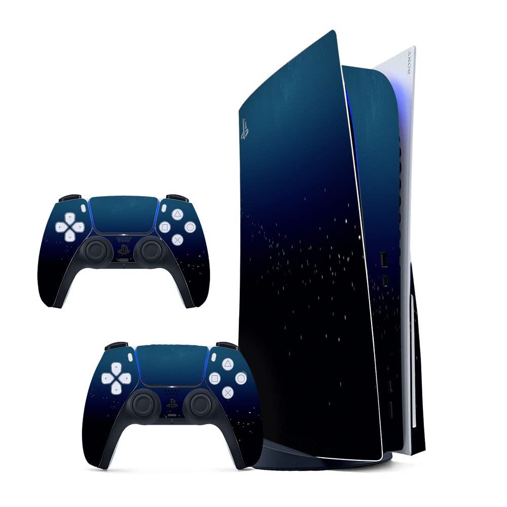 See full amazon price history chart for GADGETS WRAP Printed Vinyl Skin Sticker Decal for Sony PS5 PlayStation 5 Disc Edition Console & 2 Controller (Skin Only, Console & Controller not Included.) - Abstract Blue Black GADGETS WRAP Printed Vinyl Skin Sticker Decal for Sony PS5 PlayStation 5 Disc Edition Console & 2 Controller (Skin Only, Console & Controller not Included.) - Abstract Blue Black (B0BW3QWHY9) Amazon Price History, Amazon Price Tracker