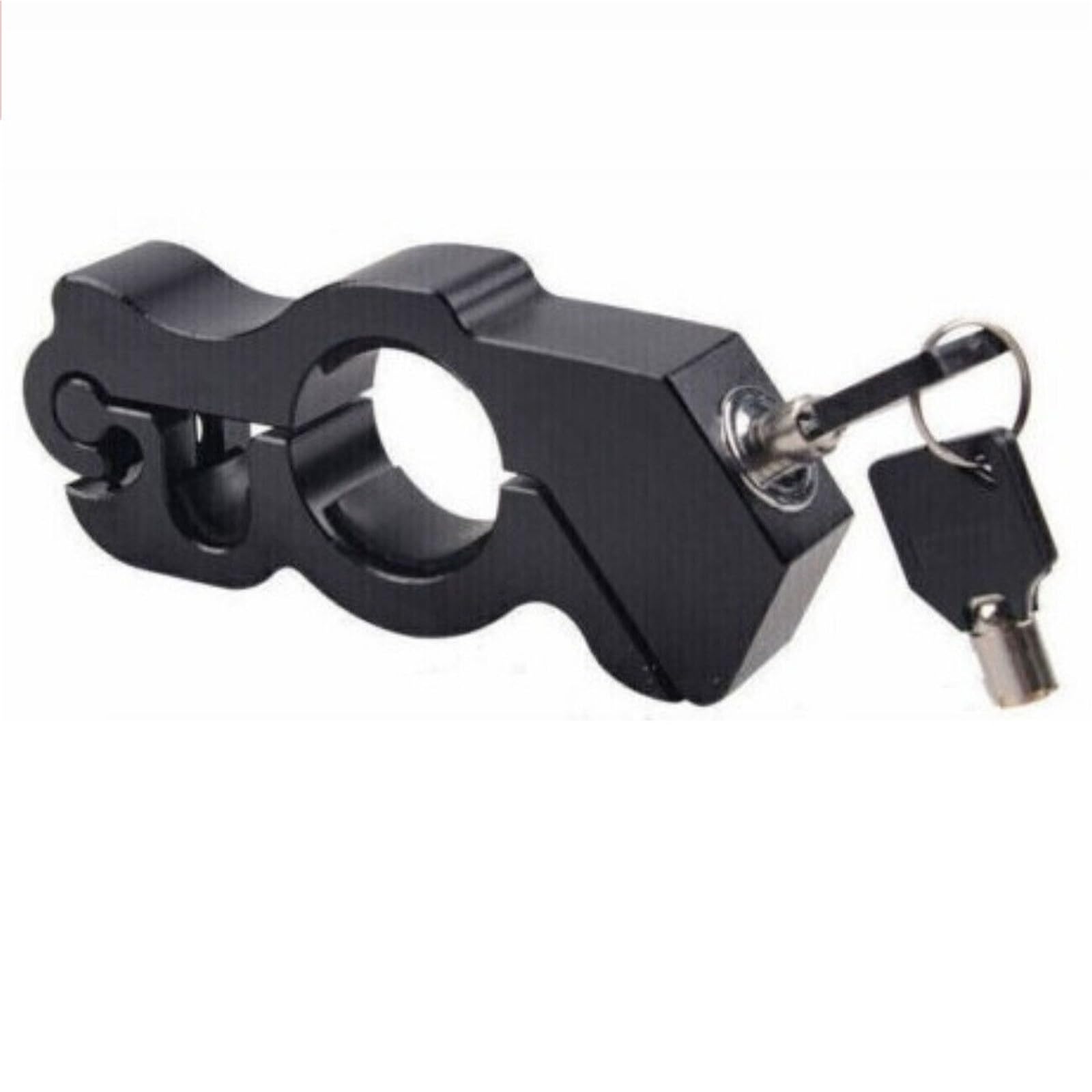 Arupmn Black Chain Lock Motorcycle Handlebar Throttle Grip Lock Security Brake For Scooter - Motorbike Anti-Theft Accessory Motorcycle Handlebar Lock(Black)