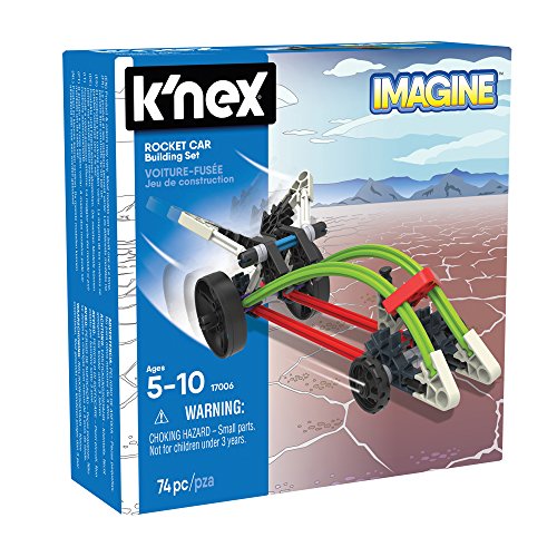 Grandi Giochi – K’nex Imagine Rocket Car 74 Pezzi Grandi Giochi