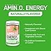 OPTIMUM NUTRITION Naturally Flavored Essential Amino Energy, Simply Raspberry Lemonade, Preworkout and Essential Amino Acids with Green Tea and Green Coffee Extract, 25 Servings