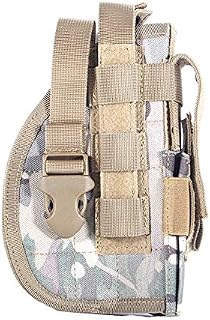 Universal Tactical Gun Holster Right Hand Molle Pistol Holster Combat Airsoft Waist Belt Holster for 1911 45 92 96 G1ock
