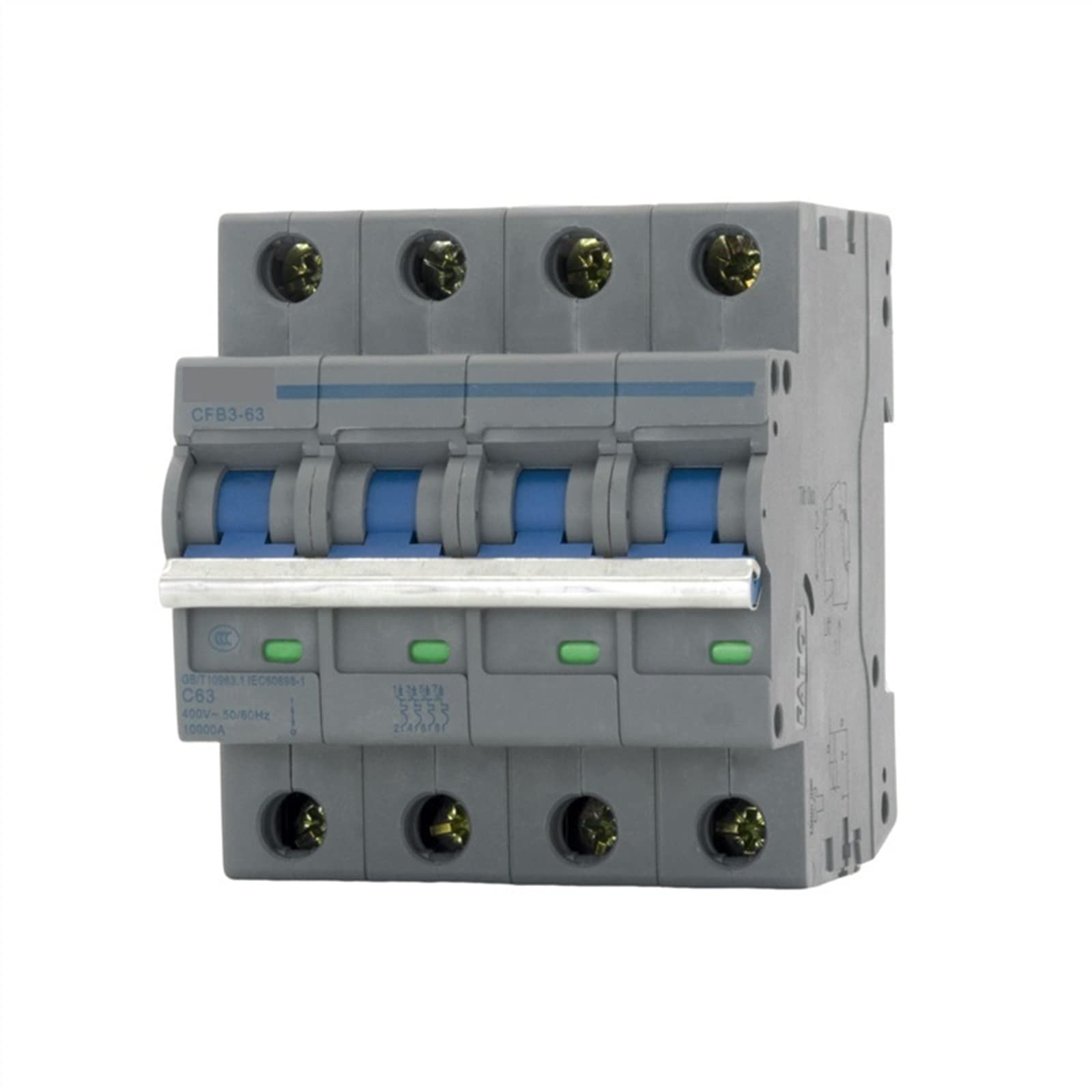 Protección contra sobrecarga con el interruptor MCB AC 4P para el cuadro del hogar 7