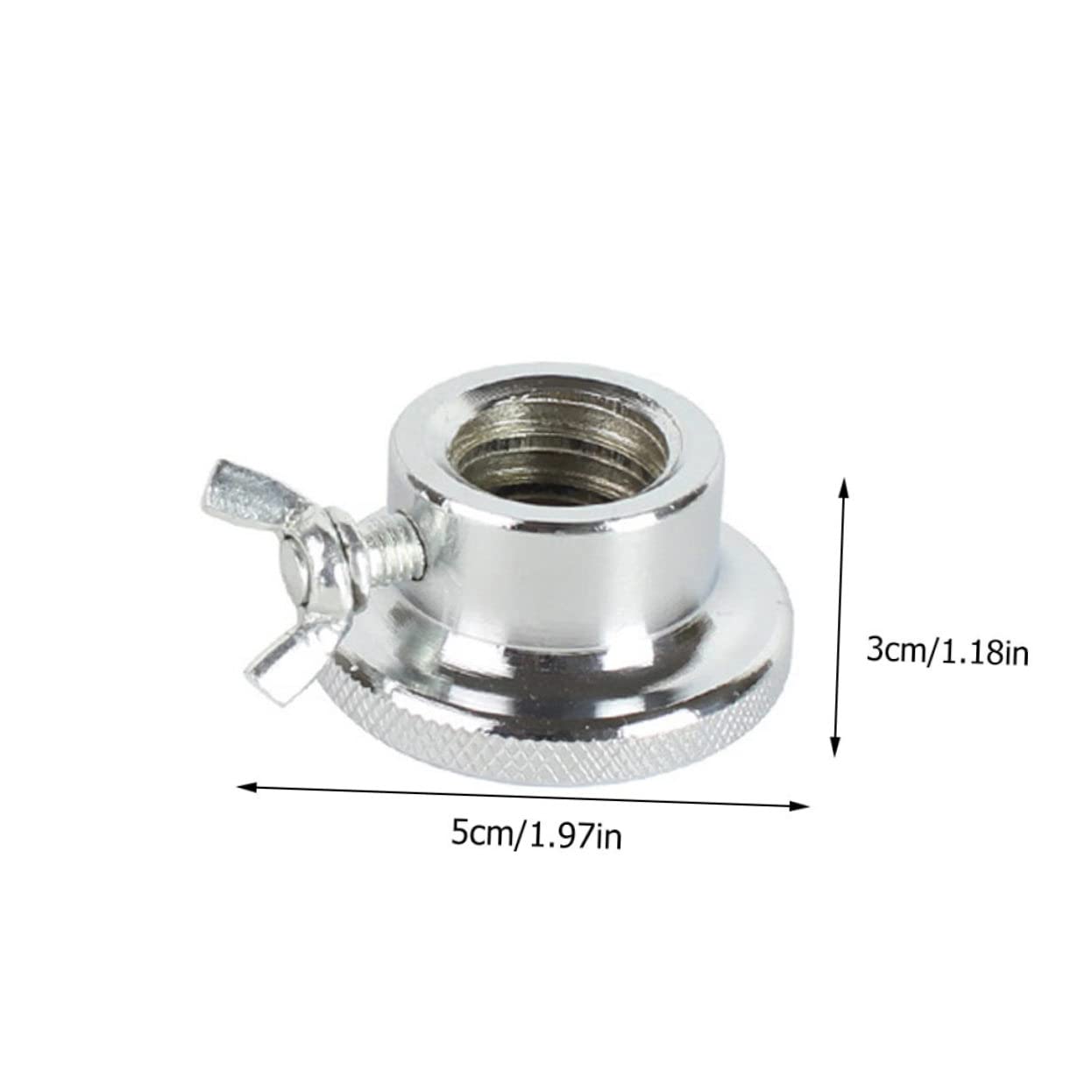 OSOLADY 4Pcs Dumbbell Nut Barbell Collar Double Design for Secure Weight Material for Gym Workouts and Standard Lifts