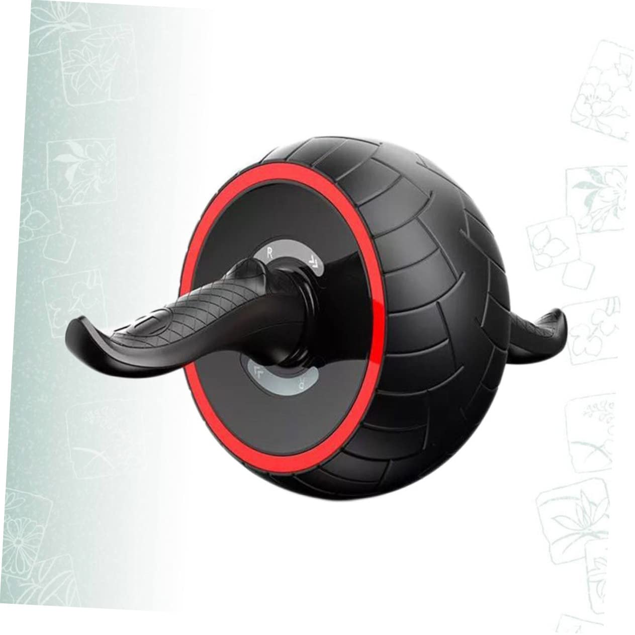 Ruota Addominali Fitness in Gomma Premium per Allenamento Addome Silenziosa e Facile da Usare Attrezzo Multifunzione per Uomo e Donna per Esercizi Casa e Palestra