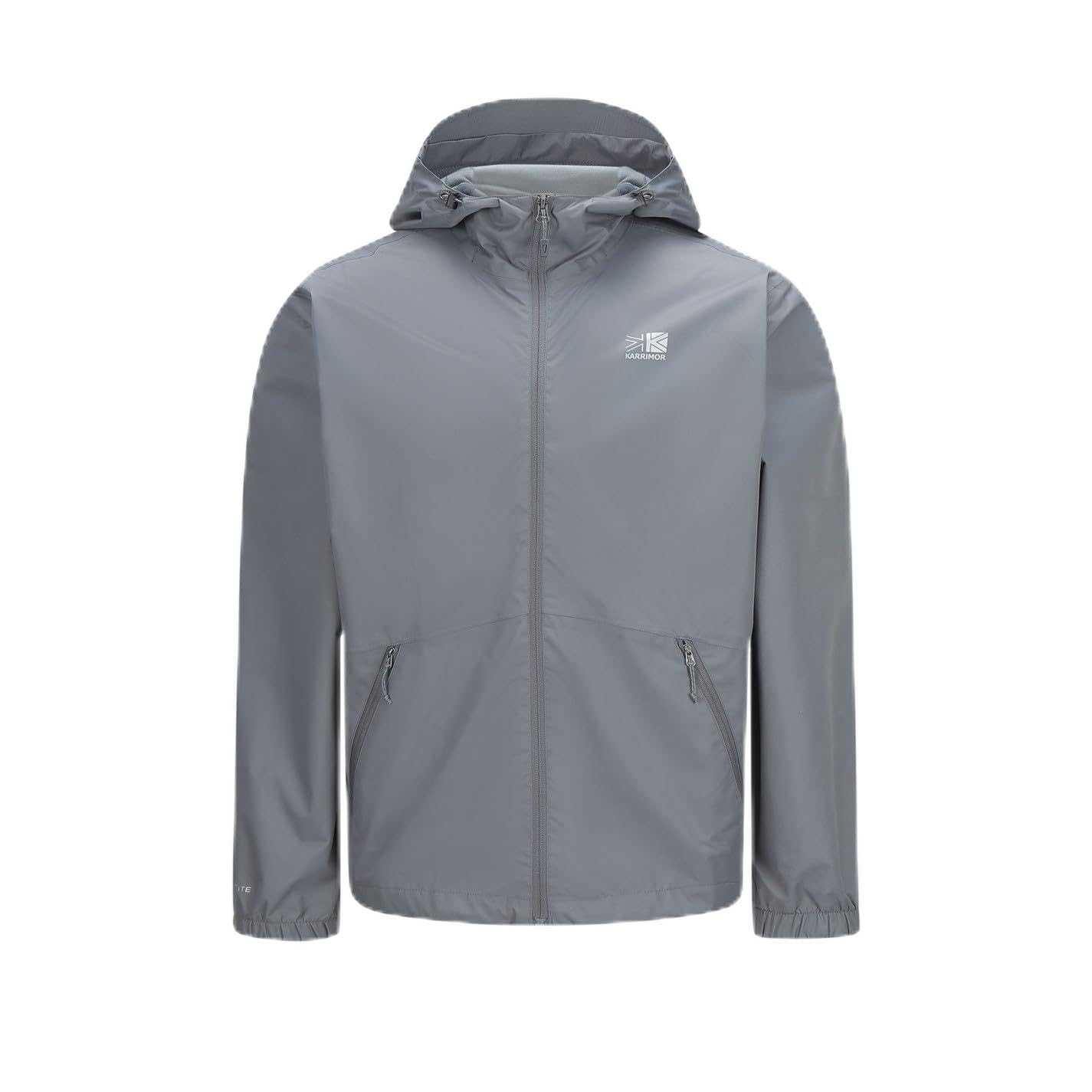 Karrimor Mens Sierra Weathertite Waterproof Jacket Long Grey S