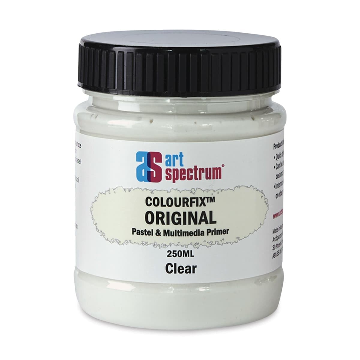 Art Spectrum Colourfix Sanded Pastel Ground - Clear 250ml Jar