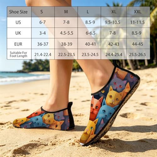 Calcetines acuáticos cómodos para caminar en rocas sin dolor 3