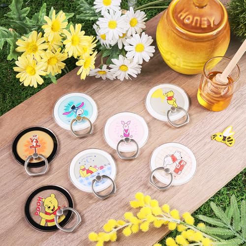 イングレム スマホリング スタンド マグネット (magsafe対応) magness ディズニー キャラクター/プーさん はちみつ食べたい