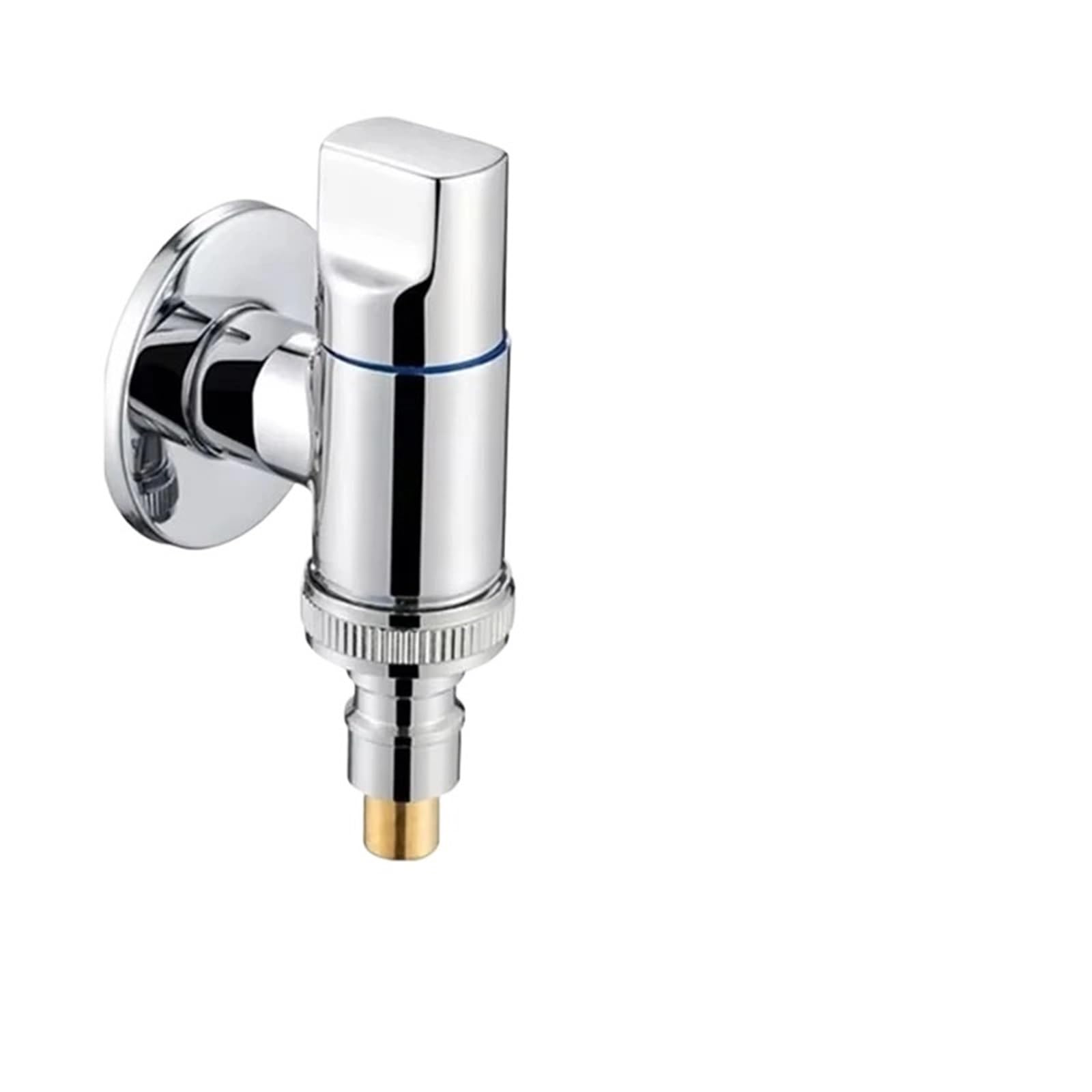 Robinet machine à laver arrêt automatique en laiton chrome G1/2