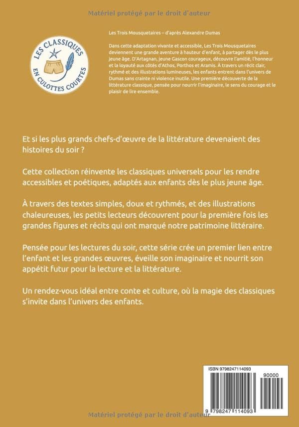 Image secondaire de Les Trois Mousquetaires pour Enfants - Aventure et Amitié