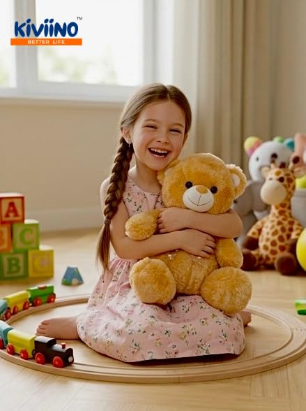 Image of Soft Toy Cuddly Teddy Bear| 30cms for Girls & Boys Plush Stuffed Animals Ultra Soft Toys |Perfect for Birthday Gifts (Teddy Bear, Brown, 30Cms)