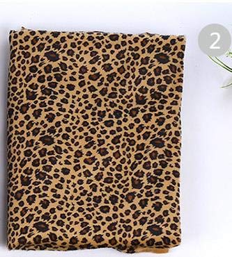 Cotton Fabric | Cheap Fabric Leopard Print Velveteen Patchwork Fabric for DIY Bag and Sofa Dolls Sewing Material Accessories Crafts Tj1226 | by BLUMECA