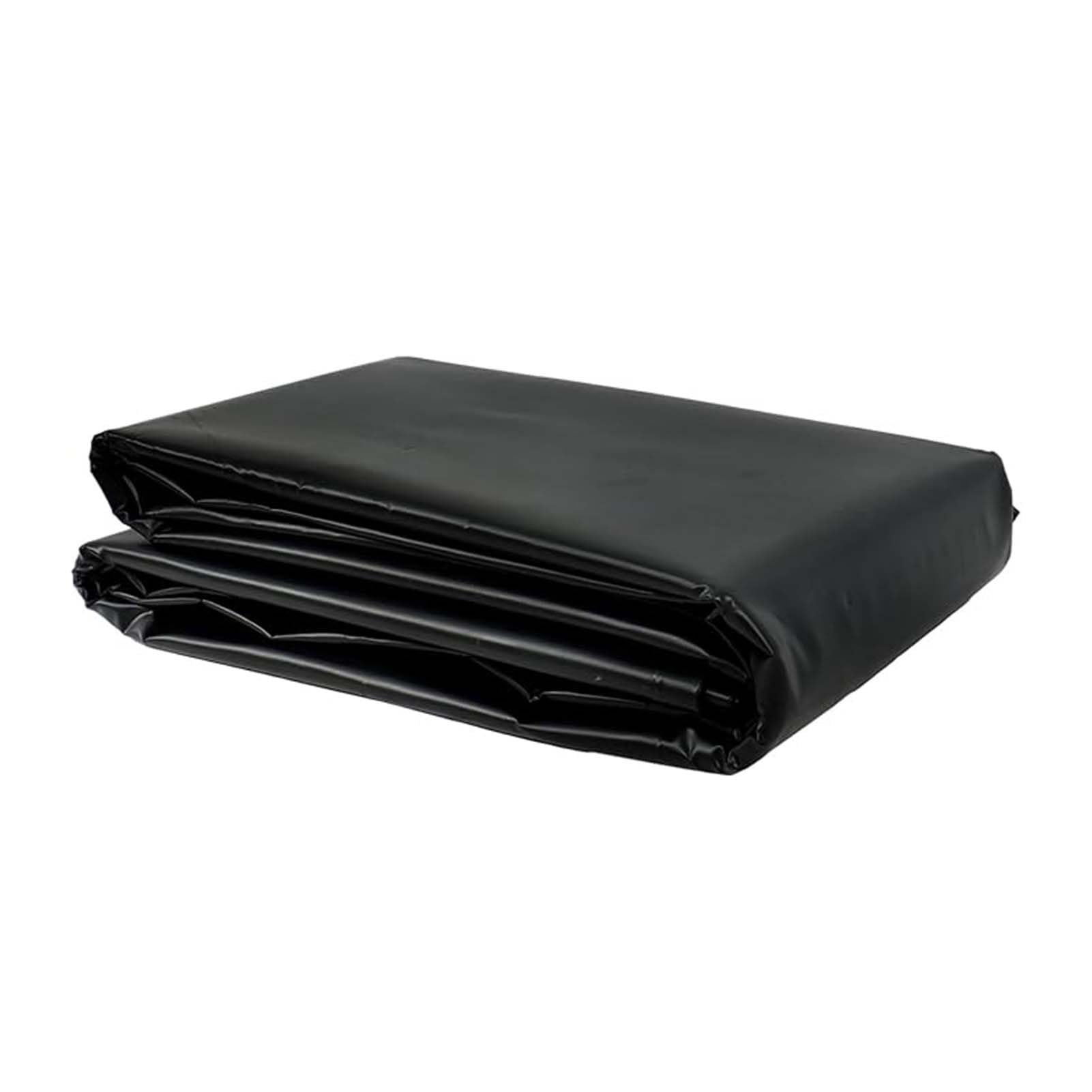 Whnoorher Pond Liners for Outdoor 4x4m 4x5m 5x6m 6x7m 7x8m 8x10m Black UV Resistant Flexible HDPE Geomembrane Reinforced Pond Liner Underlay Foldable Impermeable Film(7x10m(23x32.8ft))