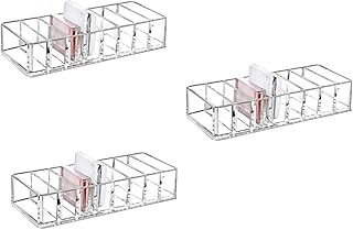 Beaupretty 3Pcs Organizador De Sombra Dividido Paletas De Maquiagem Organizador De Paletas De Vaidade Organizadores De Paletas Divididas Suporte De Paletas De Sombra Organizadores De