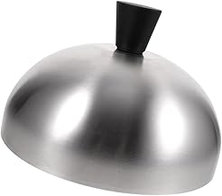 LABRIMP Cobertura De Bife De Aço Inoxidável Manteiga Grelhador De Pão Placa De Chapa Protetor De Vidro Cobertura De Vapor De Metal Cobertura Magnética De Micro-Ondas Cobertura De Cúpula
