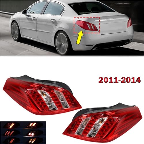 Coque feux arrière Peugeot 508 2011-2014 pour remplacement de phare antibrouillard droit - 2