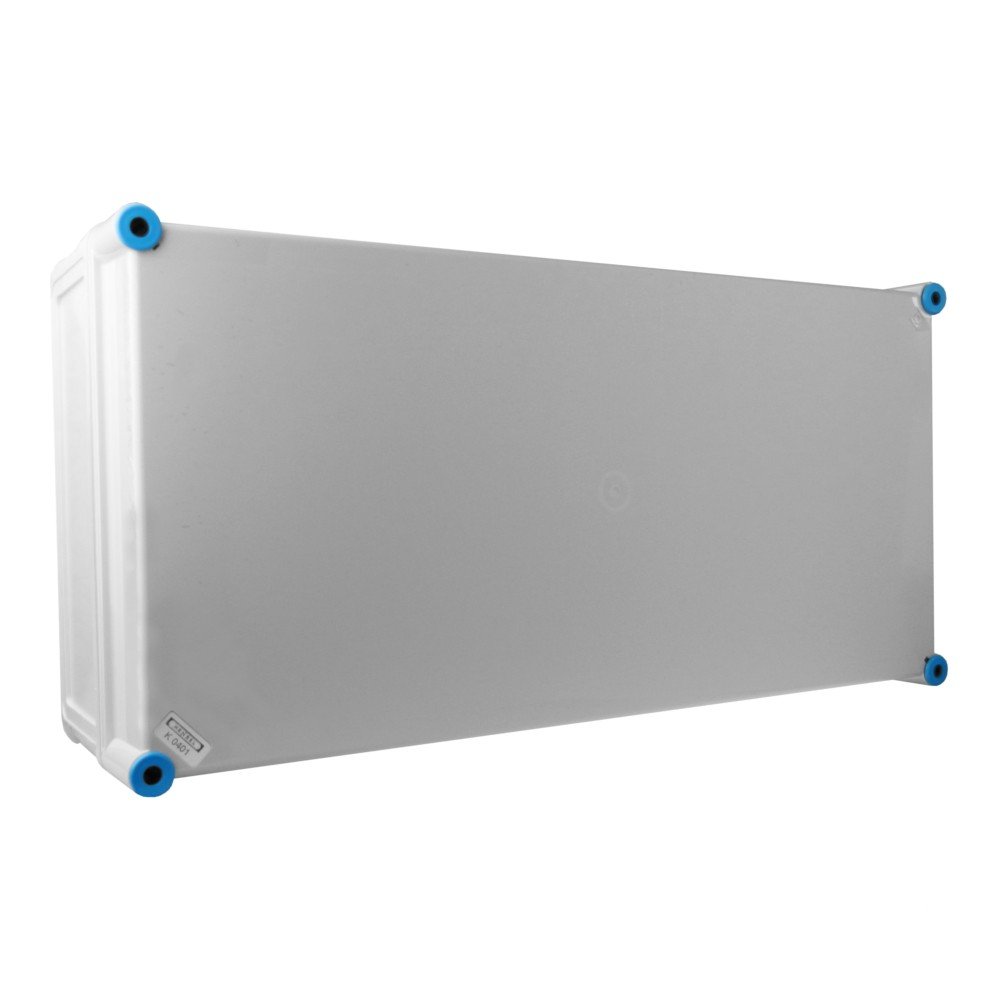 Hensel 6585 Empty Casing with grey cover, 600 x 300 x 170 mm junction box, IP65 industrial casing, K0401 distribution box