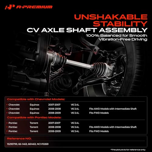 A-Premium Front Right Passenger Side CV Axle Shaft Assembly by A-Premium - Used condition - Image 2