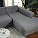 BOLUXIU Sofabezug, Eck Stretch-Sofabezug Stretch Sofabezug für 1/2/3/4 Sitzer（L-förmiges Ecksofa erfordert Zwei）