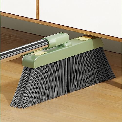 Besen- und Kehrschaufel-Set, Besen und Kehrschaufel, Besen- und Kehrschaufel-Set for zu Hause, Besen mit langem Stiel und Stand-Kehrschaufel-Kombi-Set for den Bodengebrauch im Büro, zu Hause, in der K – Bild 5
