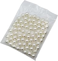 Vista 8 de INSPIRELLE 3000 cuentas redondas sueltas de perlas de imitación de 0.236 in (0.236 in), cuentas espaciadoras sueltas para manualidades, collares